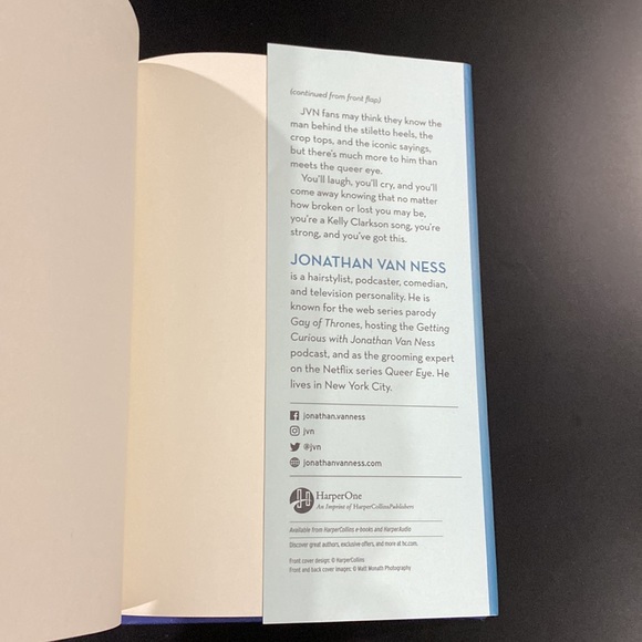 Over the Top by Jonathan Van Ness - Hardcover Book - Picture 5 of 8